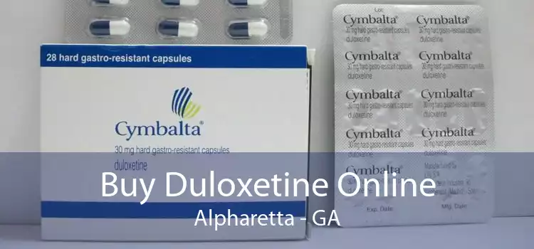 Buy Duloxetine Online Alpharetta - GA
