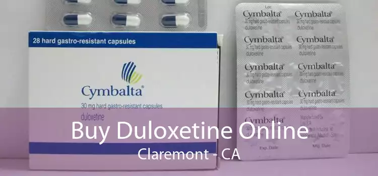 Buy Duloxetine Online Claremont - CA
